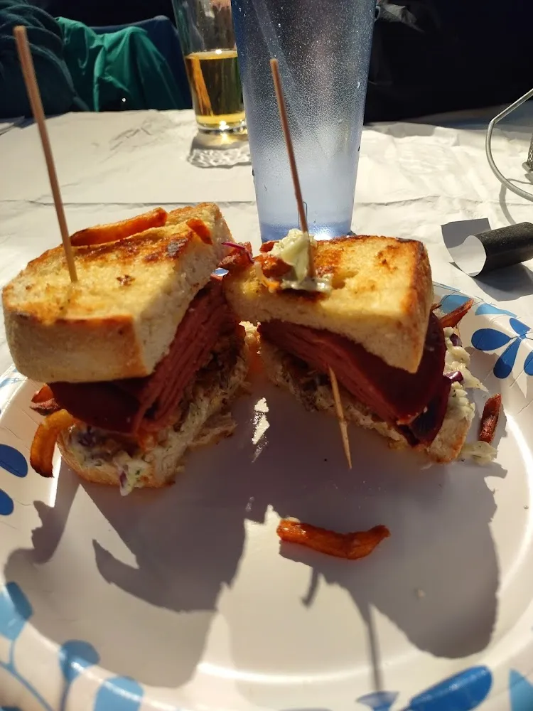 Broadway Fried Bologna Sandwich